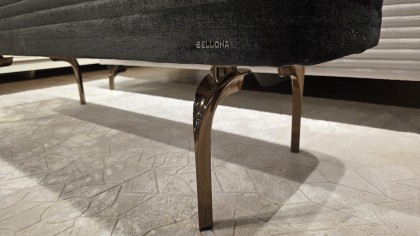 Taburet Marchiz Larissa, Antracit, Promo BELLONA Taburet 22LSS2430IRIR