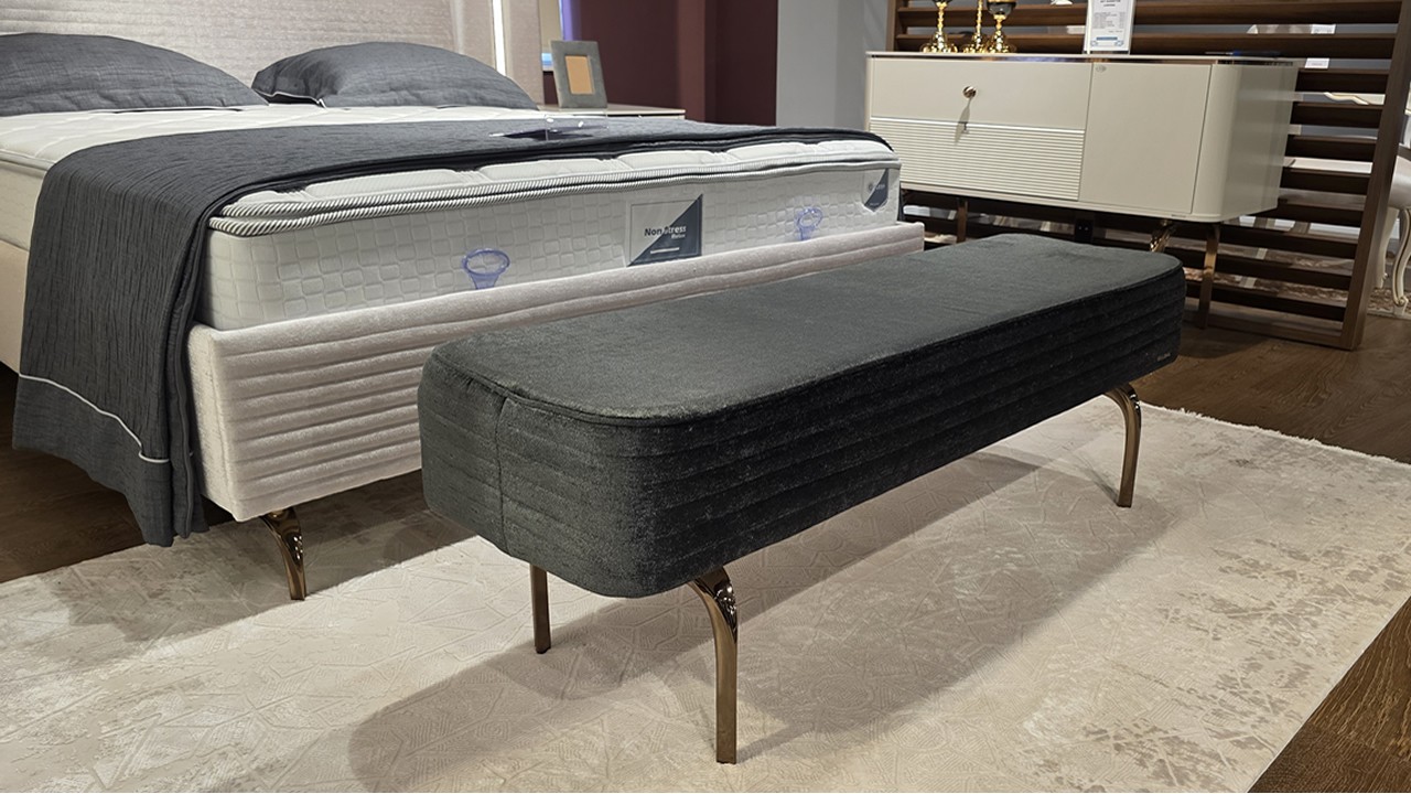 Taburet Marchiz Larissa, Antracit, Promo BELLONA Taburet 22LSS2430IRIR