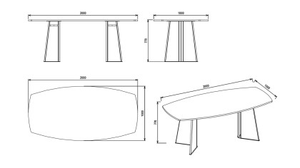 Masa Fixa Montella BELLONA Masa 22MTL3150Y2Y1
