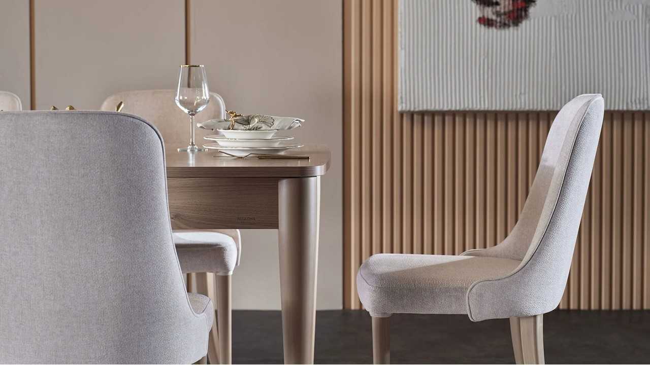 Scaun Montella 6363, Vizon, Pachet 2 bucati BELLONA Scaun 23MTL63630220003