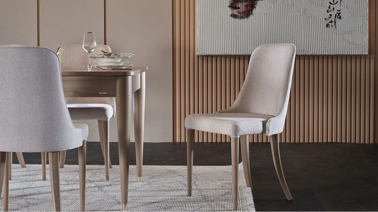 Set Dining Room cu Masa Extensibila Montella  Seturi Dining Room