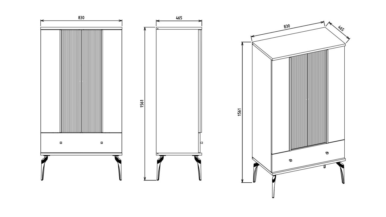Set Dining Room cu Masa Fixa Montella  Seturi Masa cu Scaune