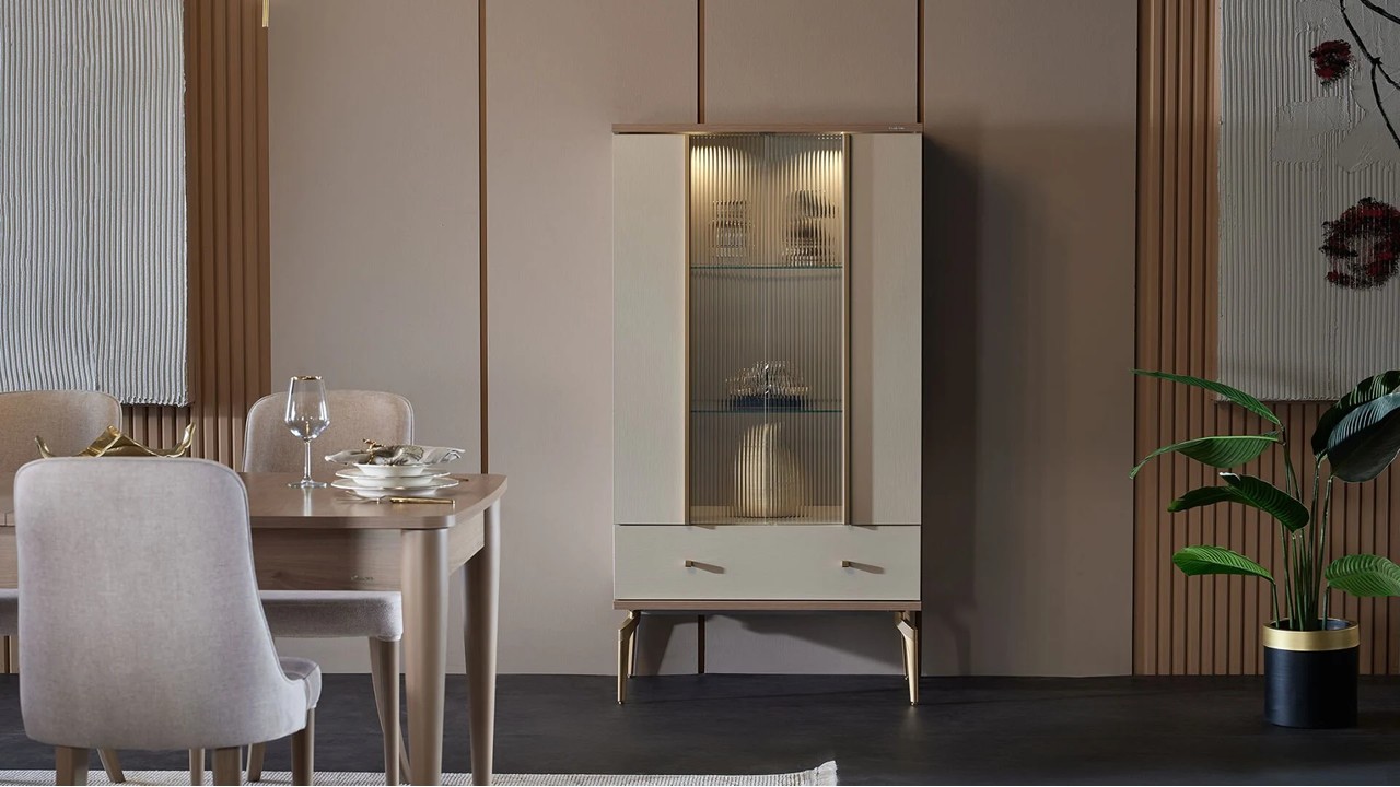 Set Dining Room cu Masa Fixa Montella  Seturi Masa cu Scaune