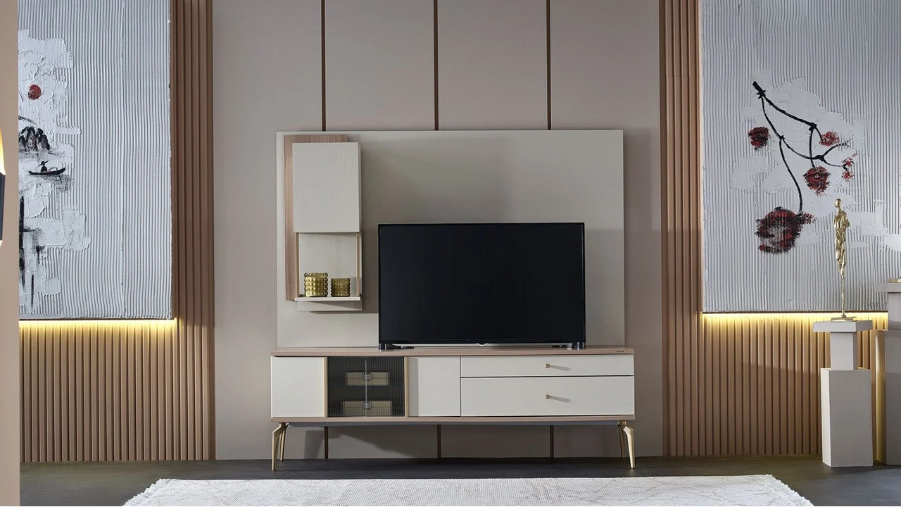 Vitrina Compacta TV Montella BELLONA Vitrina Compacta