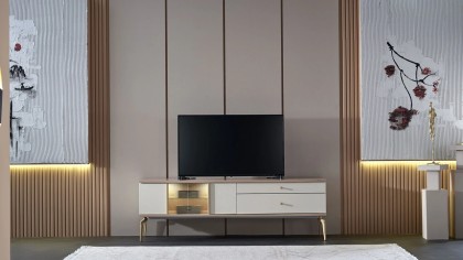 Vitrina Compacta TV Montella BELLONA Vitrina Compacta