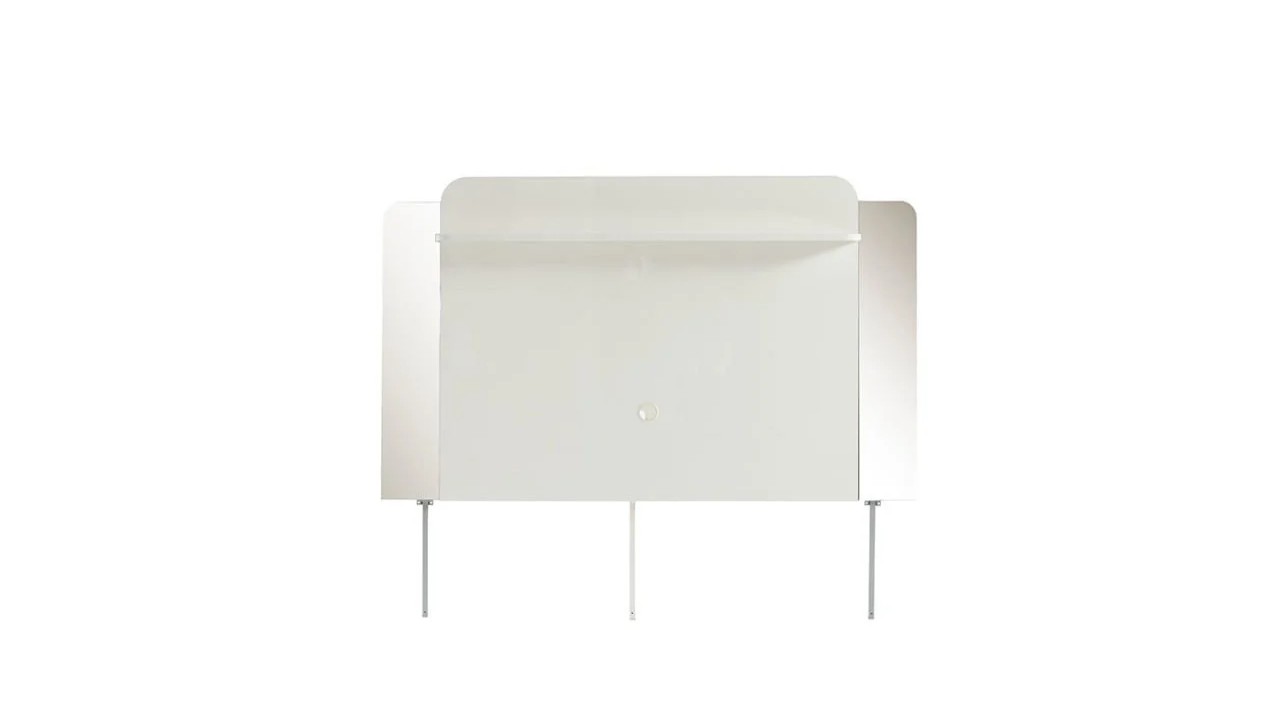 Vitrina Compacta TV Plaza, Culoare Fildes BELLONA Vitrina Compacta 22PZA3001FSFS+22PZA3003FSFS