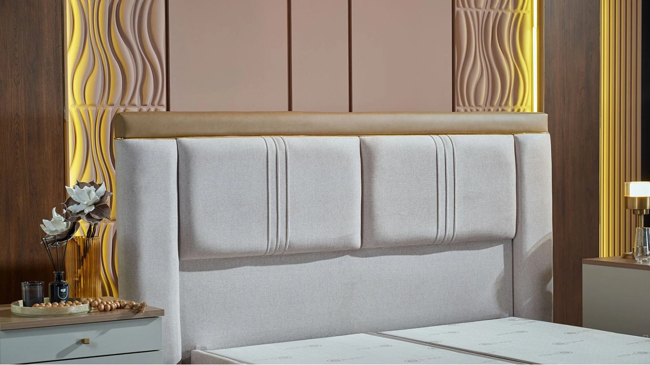 Set Dormitor Montella cu Tablie XL  Set Dormitor