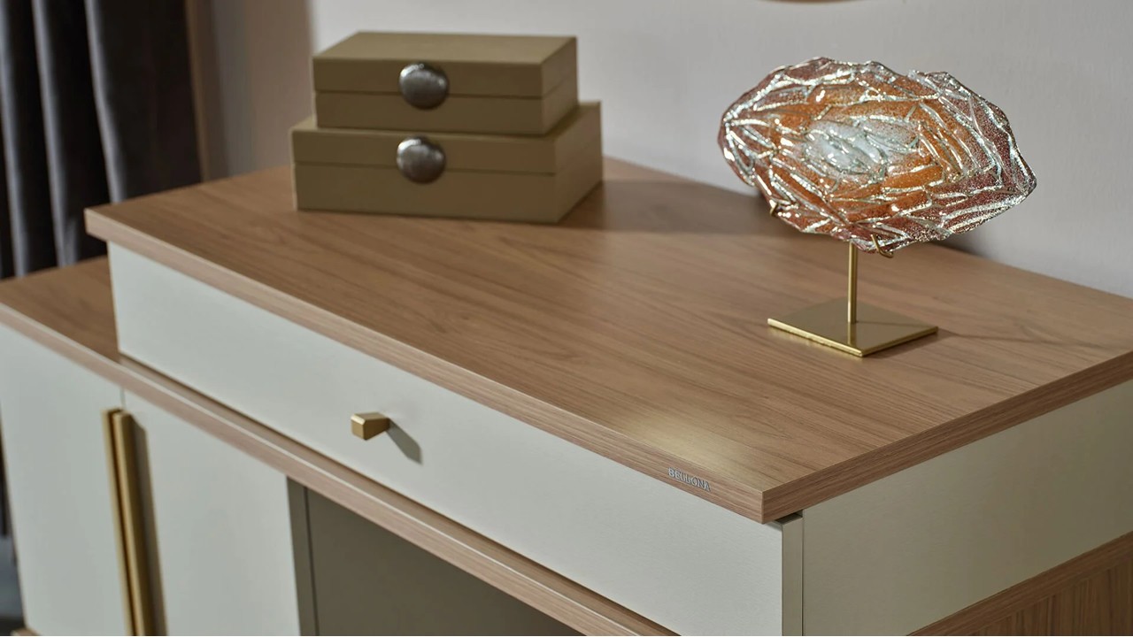 Set Dormitor Montella cu Tablie XL  Set Dormitor