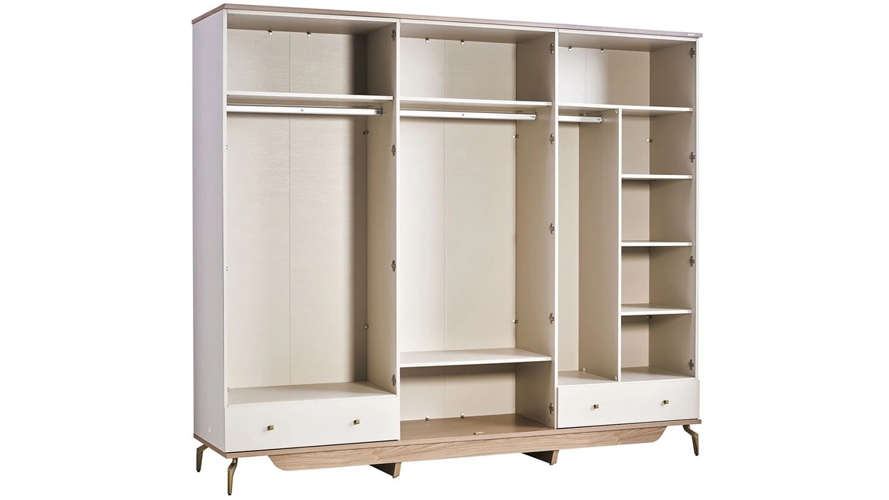 Set Dormitor Montella cu Tablie L  Set Dormitor