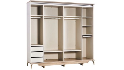 Set Dormitor Montella cu Tablie L  Set Dormitor