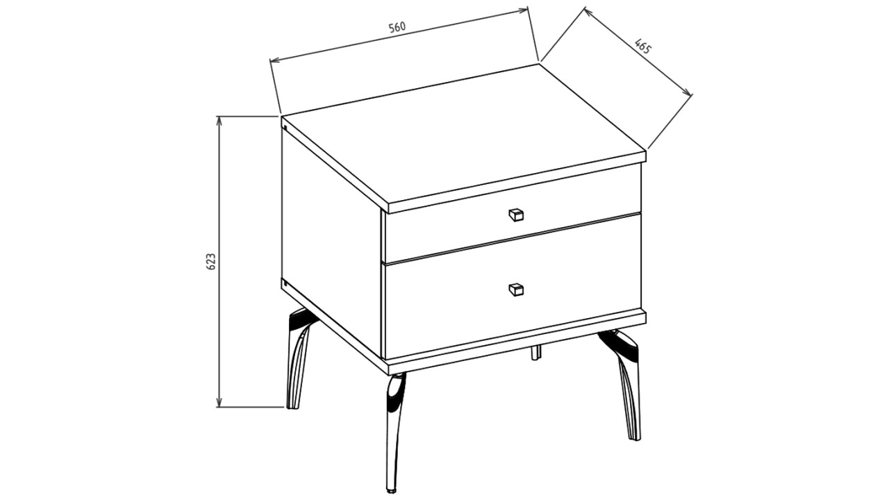 Set Dormitor Montella cu Tablie L  Set Dormitor