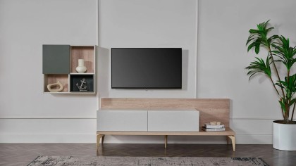 Vitrina Compacta TV Orleon  Vitrina Compacta