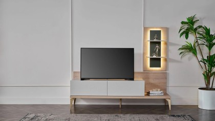 Vitrina Compacta TV Orleon  Vitrina Compacta