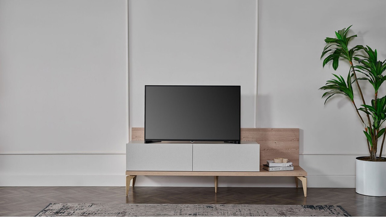 Vitrina Compacta TV Orleon  Vitrina Compacta