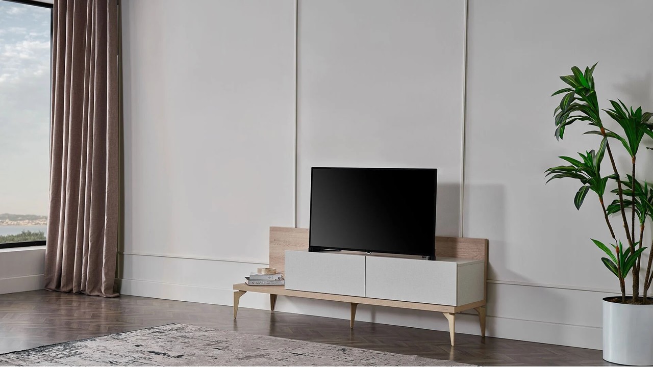 Vitrina Compacta TV Orleon  Vitrina Compacta