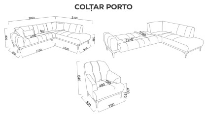 Coltar Extensibil Porto BELLONA Coltare