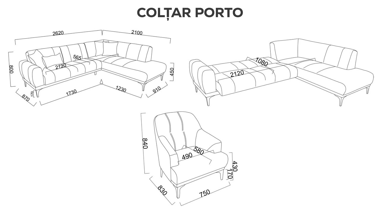 Coltar Extensibil Porto BELLONA Coltare