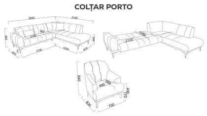 Coltar Extensibil Porto BELLONA Coltare