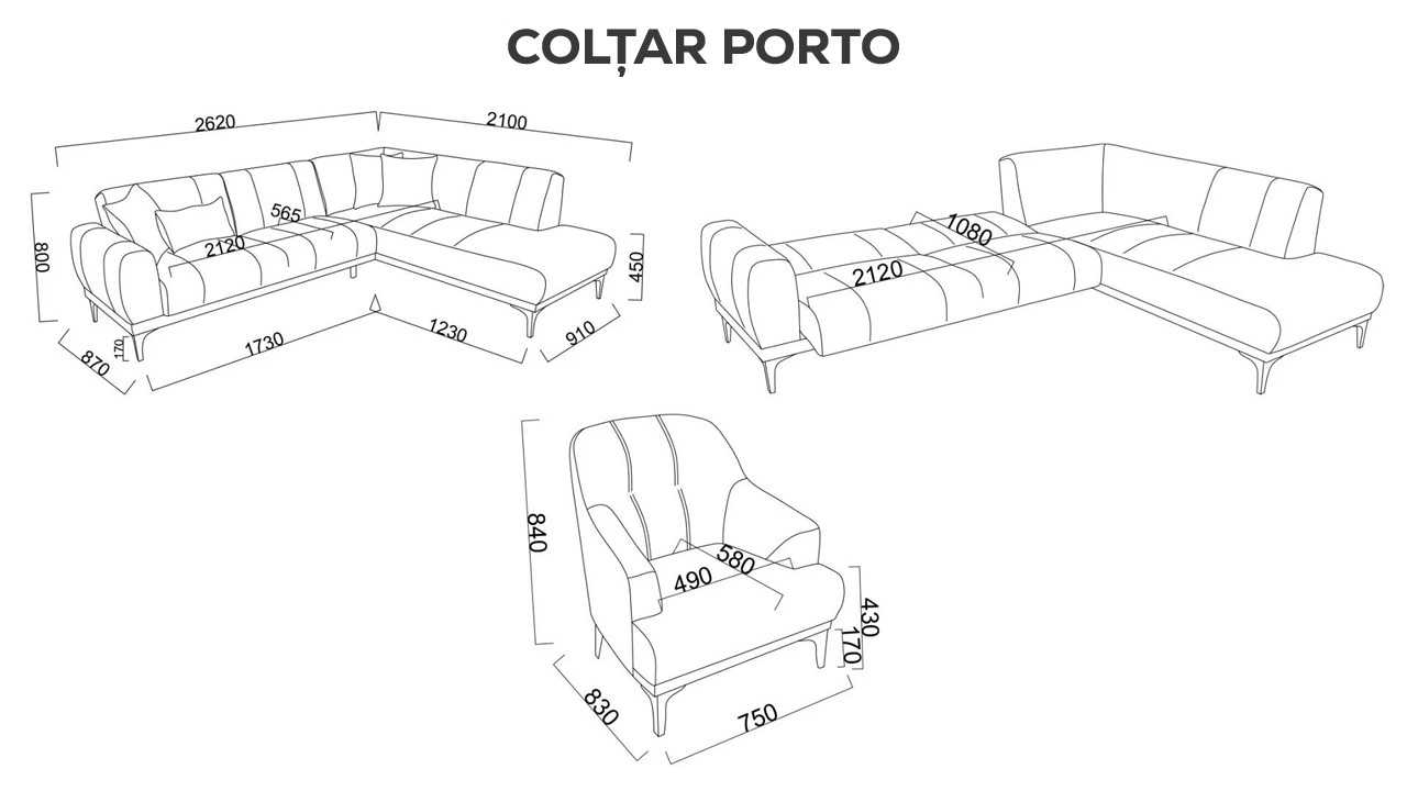 Coltar Extensibil Porto BELLONA Coltare