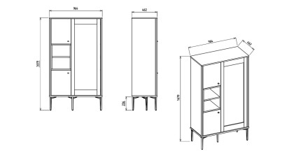 Set Dining Room cu Masa Extensibila Mona  Seturi Dining Room