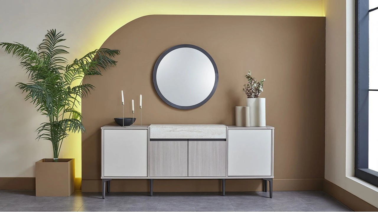 Set Dining Room cu Masa Fixa Mona  Seturi Dining Room