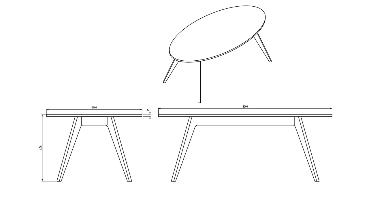 Set Dining Room cu Masa Fixa Mona  Seturi Dining Room