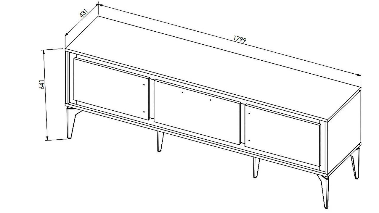 Comoda TV Monaco BELLONA Magazin 22MNO3001A19G