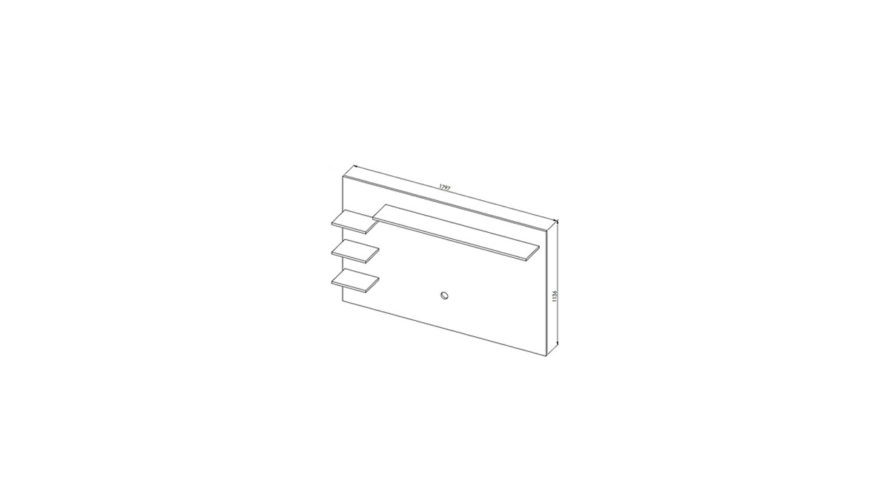 Vitrina Compacta TV Monaco  Vitrina Compacta