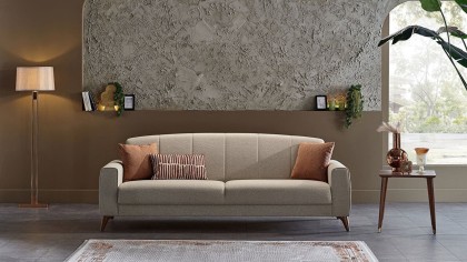 Set Canapea Extensibila Nilya 3+1 BELLONA Seturi canapele 20NLY3E00400001+20NLY1C00200001