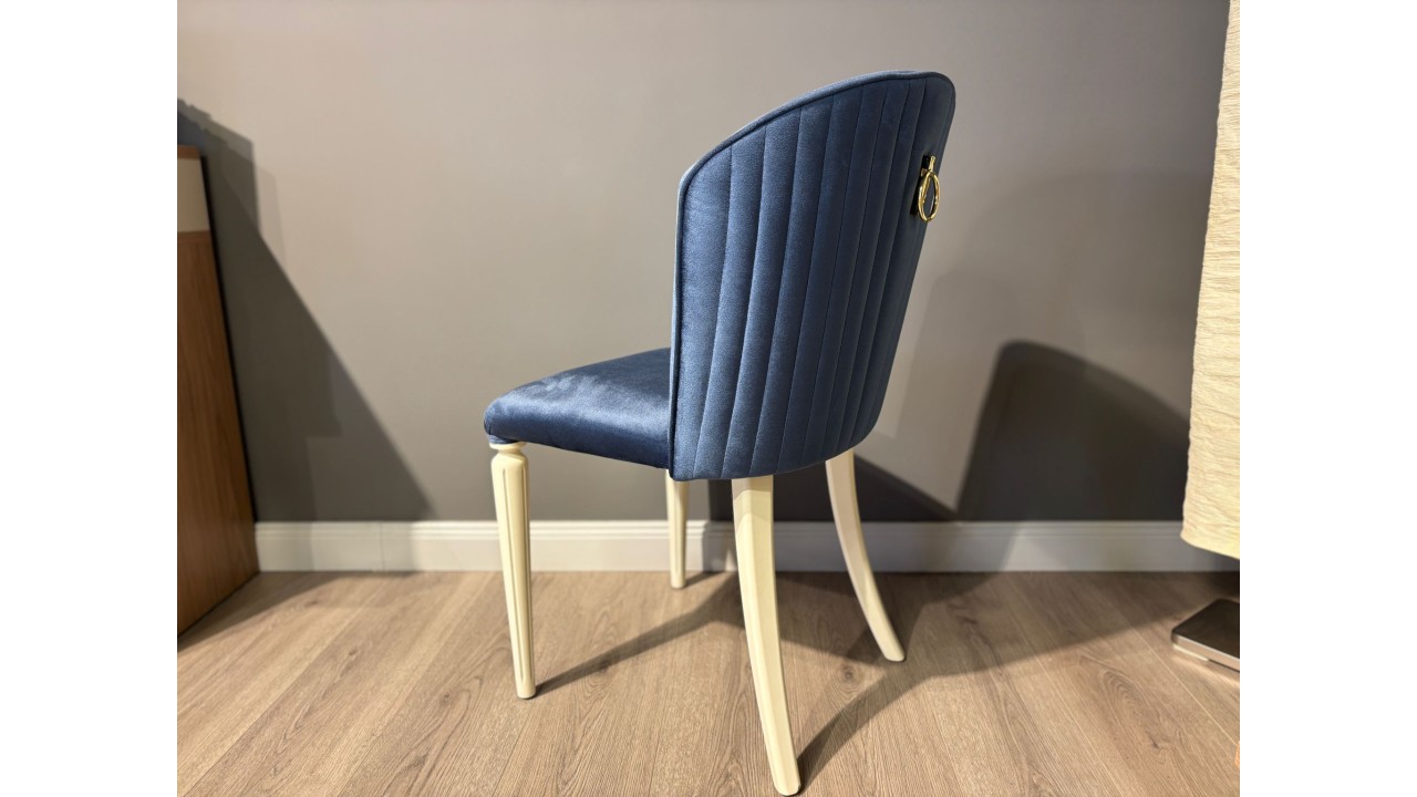 Scaun Spatar Curbat Mistral, Albastru, Pachet 2 bucati BELLONA O U T L E T