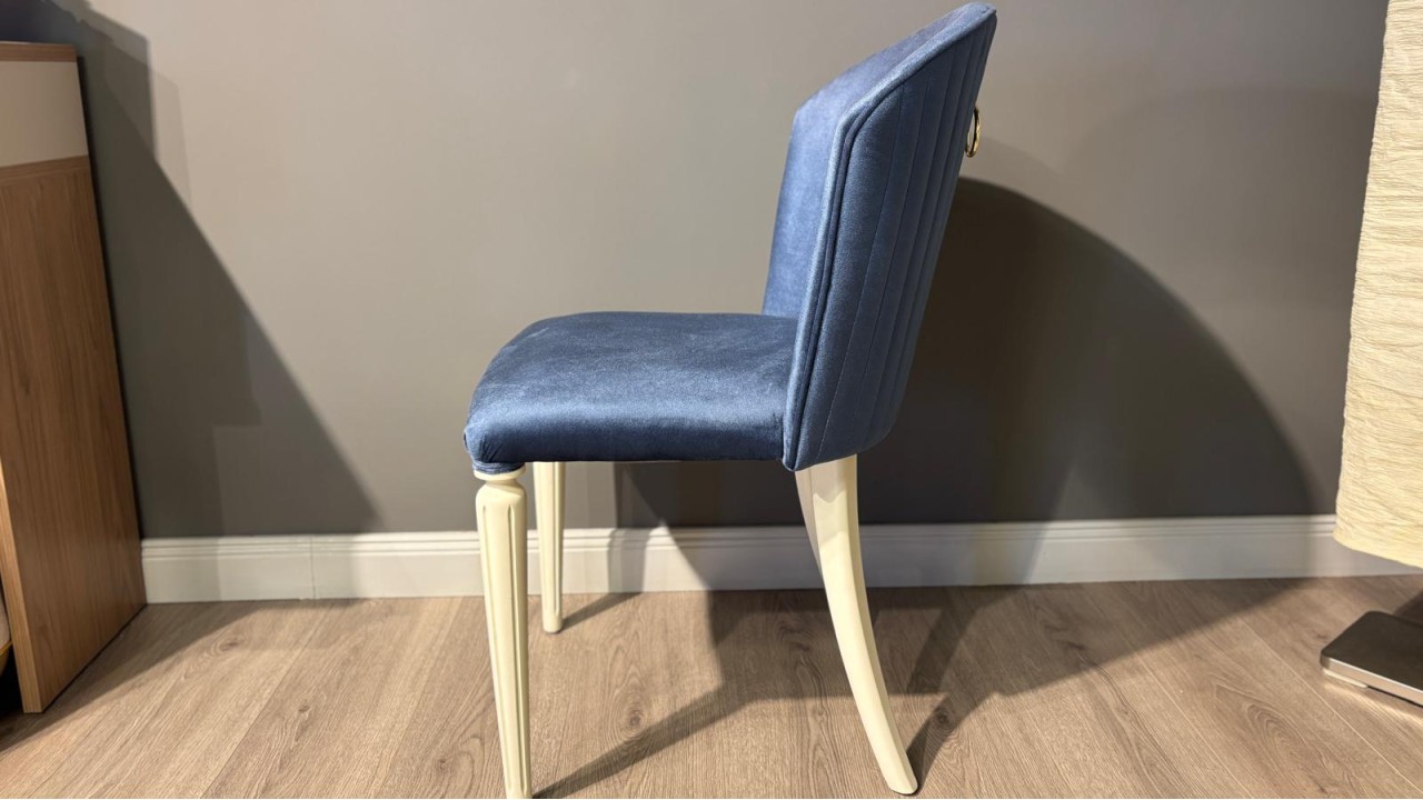 Scaun Spatar Curbat Mistral, Albastru, Pachet 2 bucati BELLONA O U T L E T