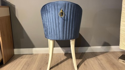 Scaun Spatar Curbat Mistral, Albastru, Pachet 2 bucati BELLONA O U T L E T