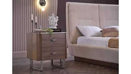 Set Dormitor Mirante cu Sifonier Usi Glisante si Pat 160x200cm  Set Dormitor SHOWROOMSETDORMITORMIRANTE
