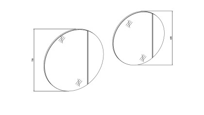 Oglinda Bufet Leny BELLONA Oglinda Bufet 22LEY2425XZXZ