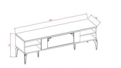 Compact TV Leny  Vitrina Compacta