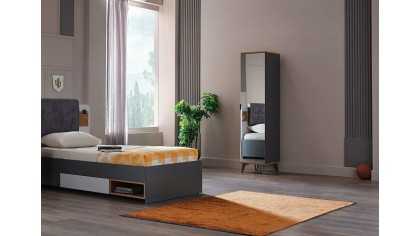 Set Dormitor Tineret Live cu Saltea Dream Bamboo BELLONA O U T L E T LIVETINERET+27DRB01202000400