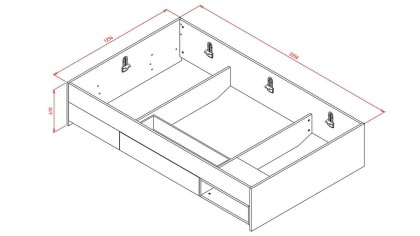 Set Dormitor Tineret Live BELLONA O U T L E T LIVETINERET
