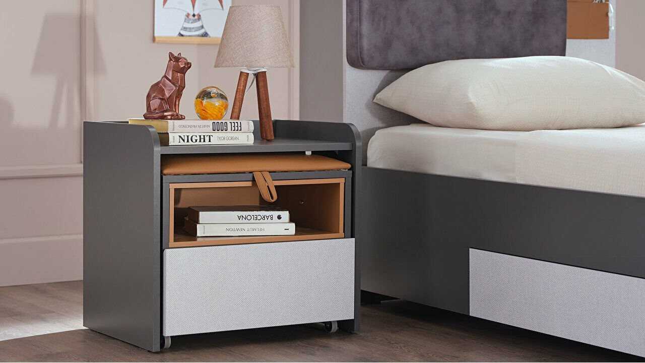 Set Dormitor Tineret Live cu Saltea Dream Bamboo BELLONA O U T L E T LIVETINERET+27DRB01202000400