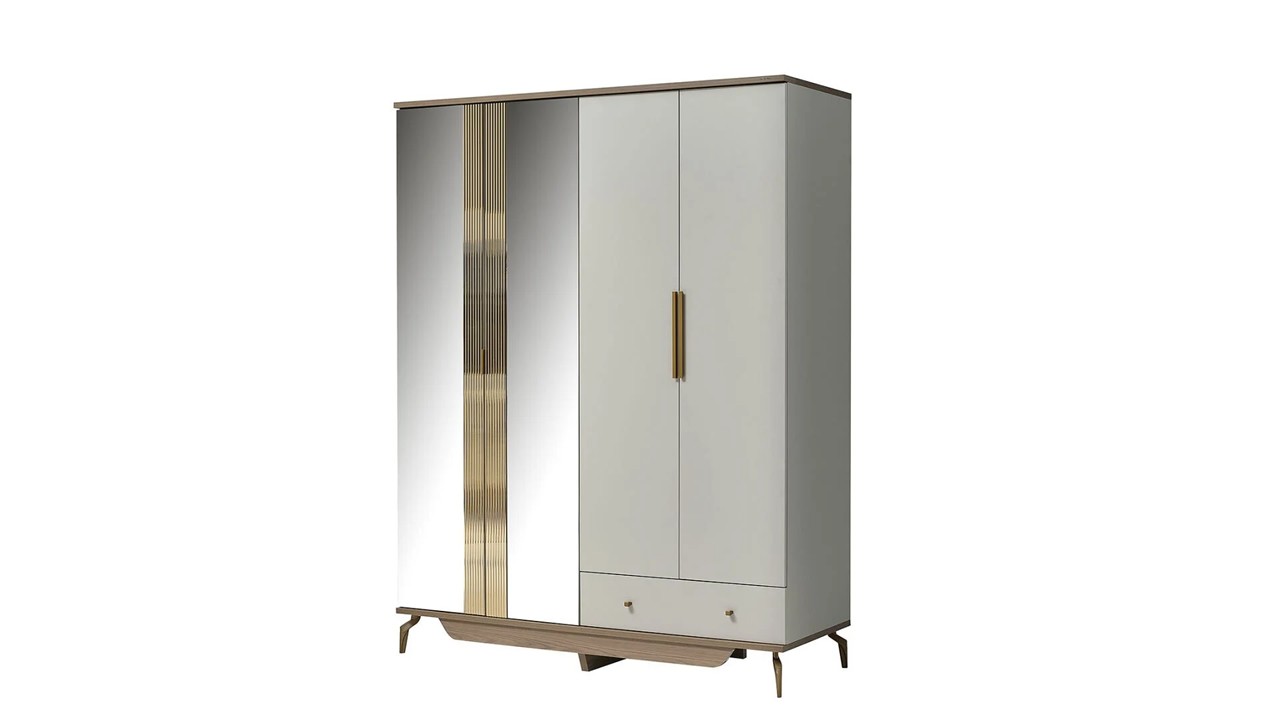 Set Dormitor Montella cu Tablie L  Set Dormitor