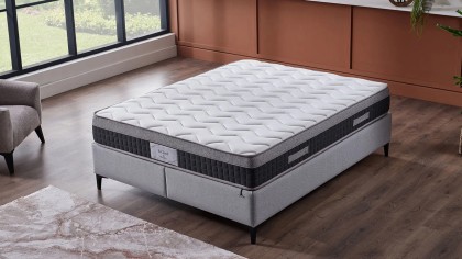 Pat BCloud & Saltea BCloud BELLONA Paturi Tapitate