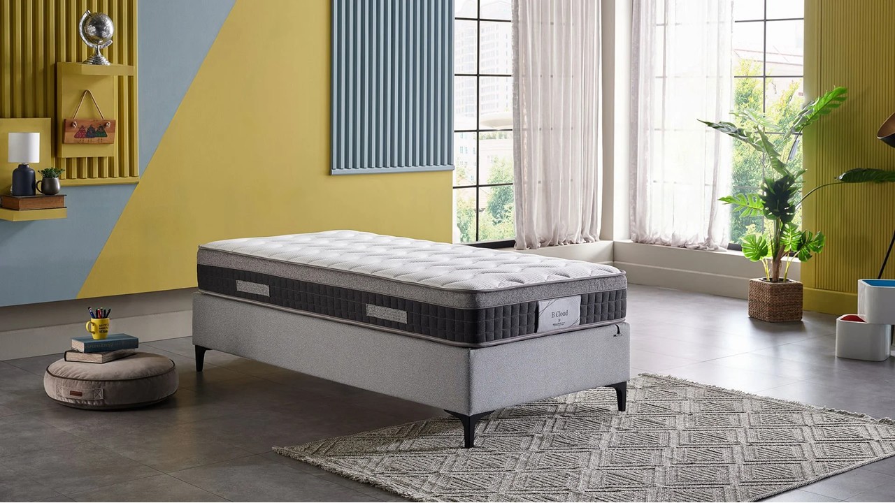 Pat BCloud & Saltea BCloud BELLONA Paturi Tapitate