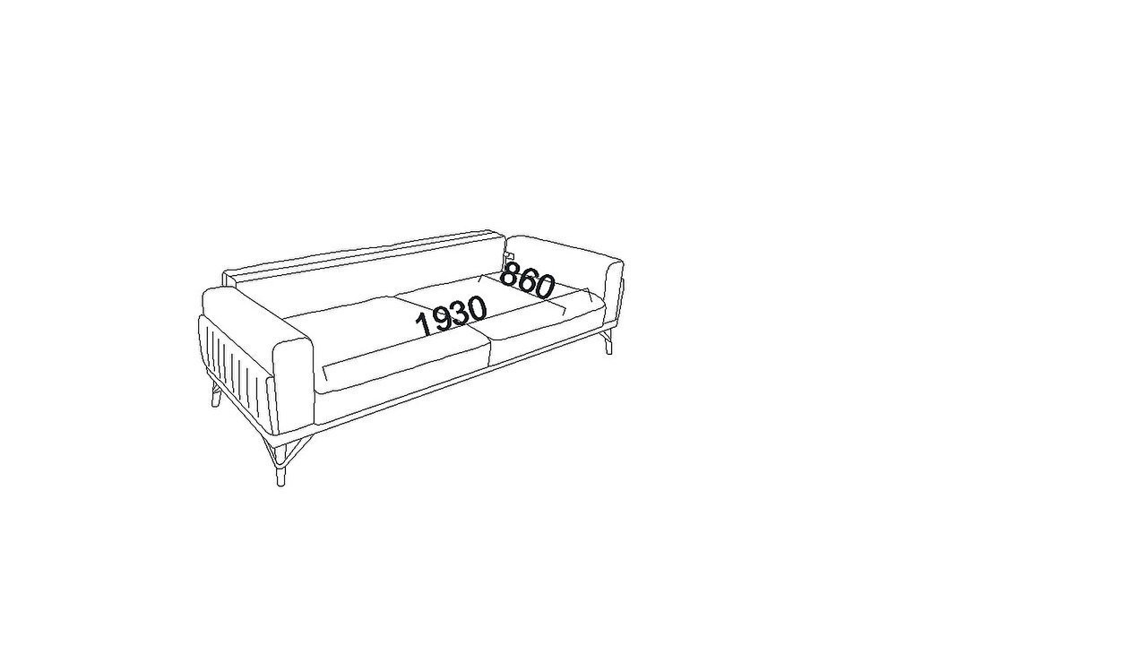 Canapea Extensibila Valencia - Promo BELLONA Canapele