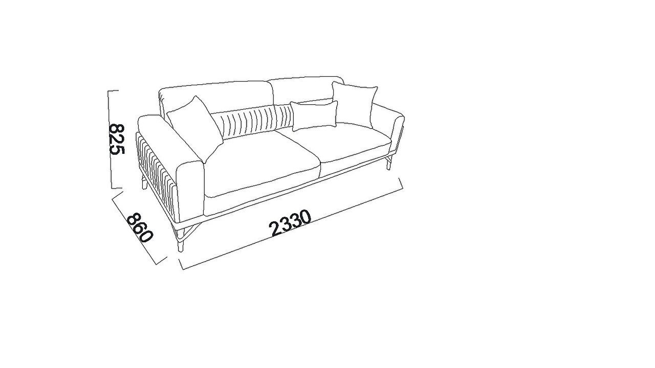 Canapea Extensibila Valencia - Promo BELLONA Canapele