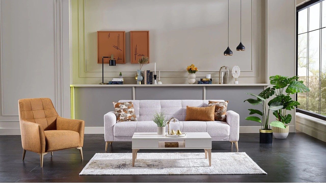 Canapea 3 locuri Extensibila Luis BELLONA Canapele