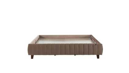 Pat tapitat fara lada de depozitare Venisa, 160x200cm, culoare Cafea BELLONA Paturi tapitate fara lada - In STOC 28VEII600200...