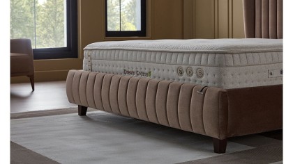 Pat tapitat fara lada de depozitare Venisa, 160x200cm, culoare Cafea BELLONA Paturi tapitate fara lada - In STOC 28VEII600200...