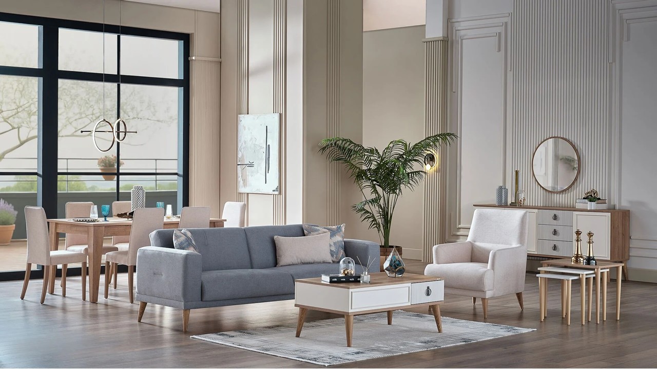 Set Canapea Extensibila Caldera 3+1+1  Seturi canapele