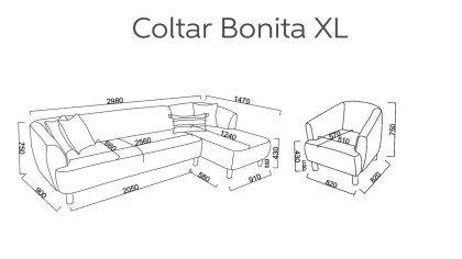 Coltar Bonita XL BELLONA Coltare