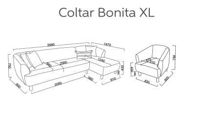 Coltar Bonita XL BELLONA Coltare