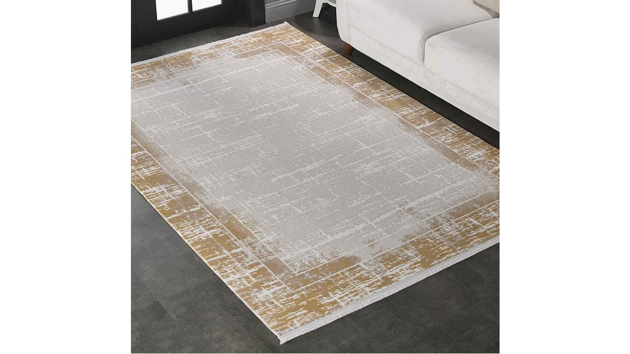 Covor Viera 1607 Galben, 160X230cm GUMUSSUYU Seria Viera 286VIE11607A3SAR00